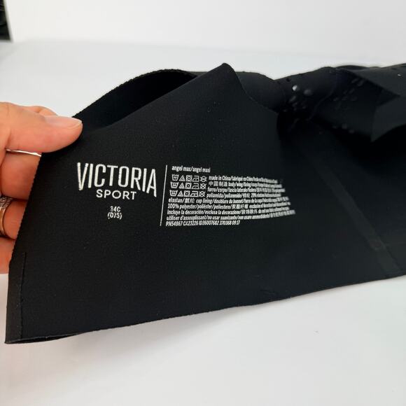 Victoria Sport Angel Max Sports Black Padded Bra 34C - Picture 11 of 11